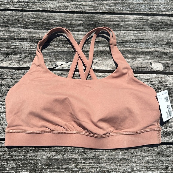 Lululemon Energy Bra Medium Support, B–D Cups size 8
Dusty Clay NWT - Picture 5 of 9